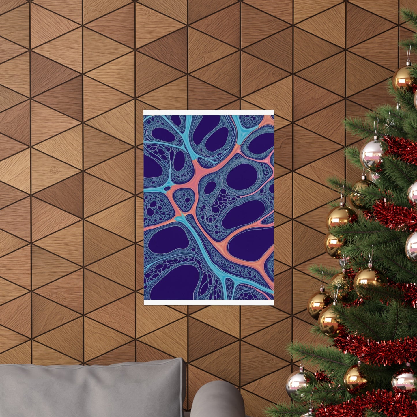 Techno Tendons Matte Vertical Posters