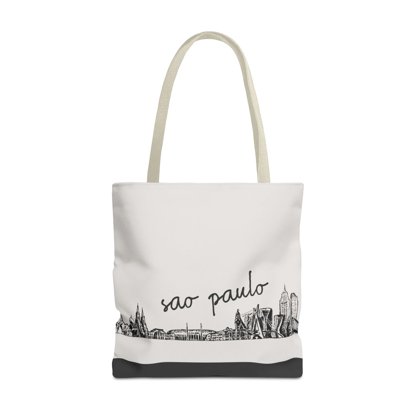 São Paulo Travel Tote Bag – Lightweight Wanderlight Tote, Skyline Design, Durable Everyday Adventure Bag