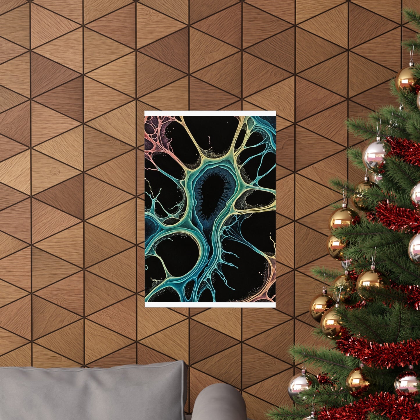 Radiant Ribosomes Matte Vertical Posters