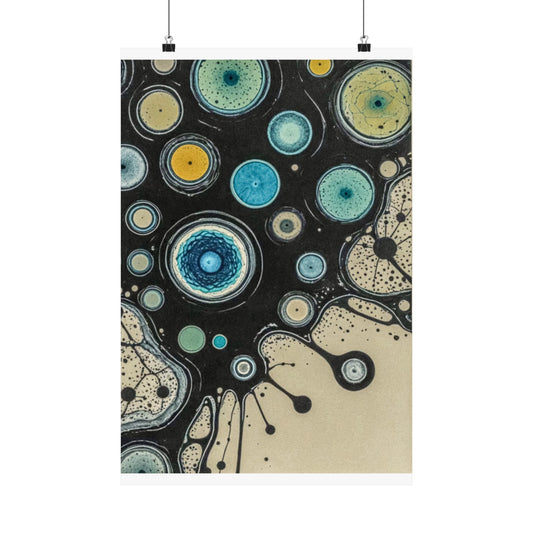 Atomic Anatomy Matte Vertical Posters