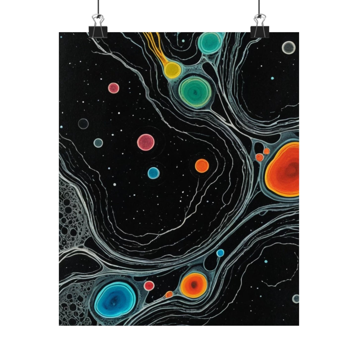 Hypercolor Hypothalamus Matte Vertical Posters