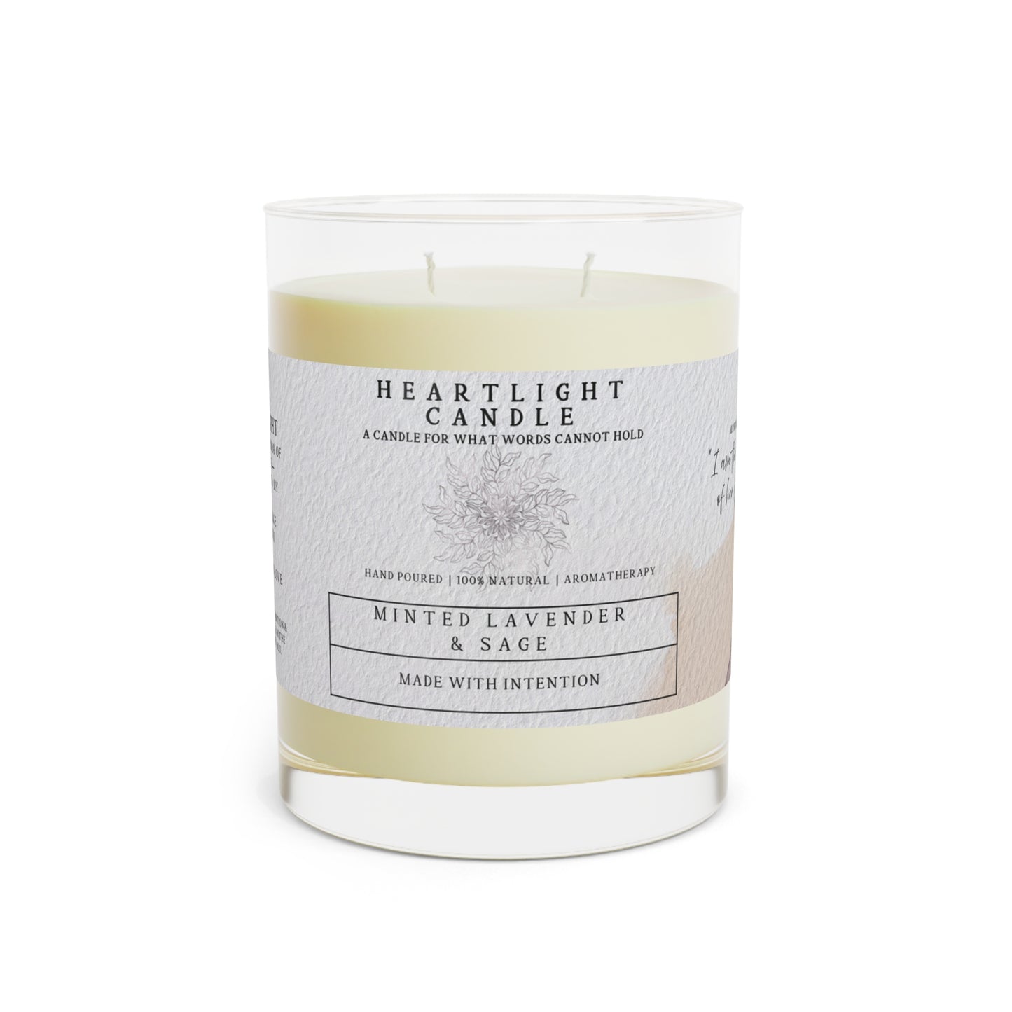 Heartlight Mother’s Legacy Scented Candle - 11oz Aromatherapy Candle for Relaxation and Intention