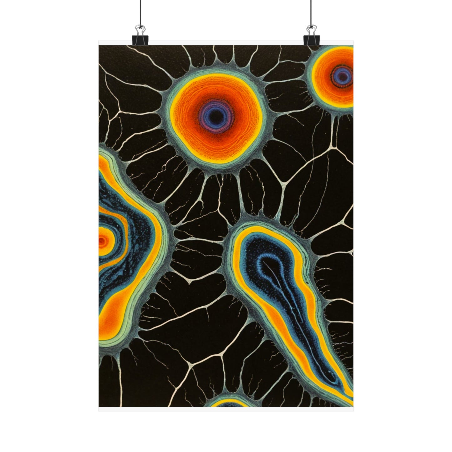 Technicolor Tissues Matte Vertical Posters