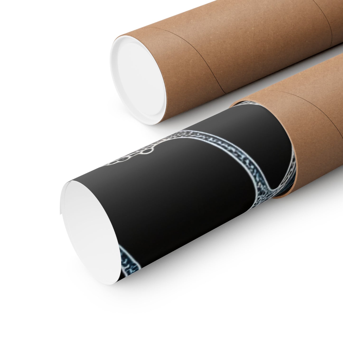 Psychedelic Matte Vertical Posters Fluorescent Filaments