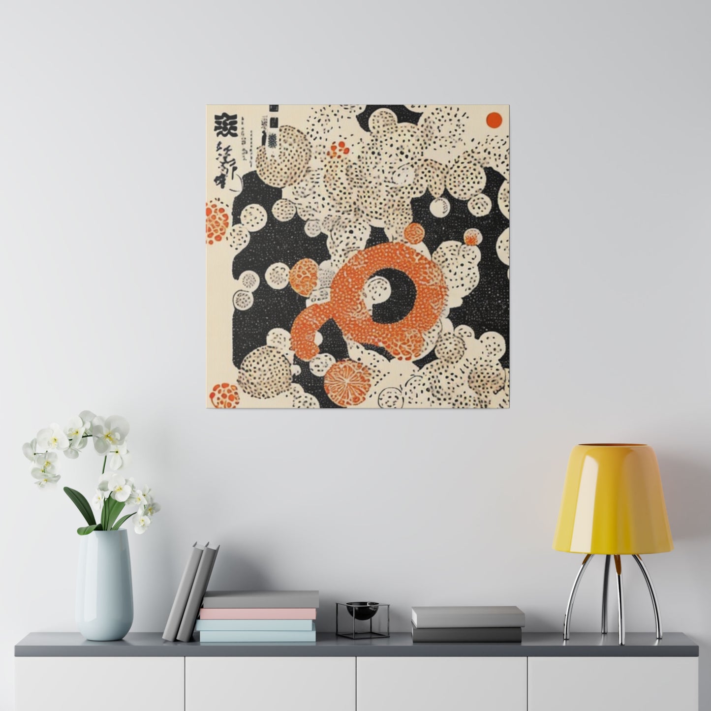 Japandi Retro Style Wall Art onMatte Canvas