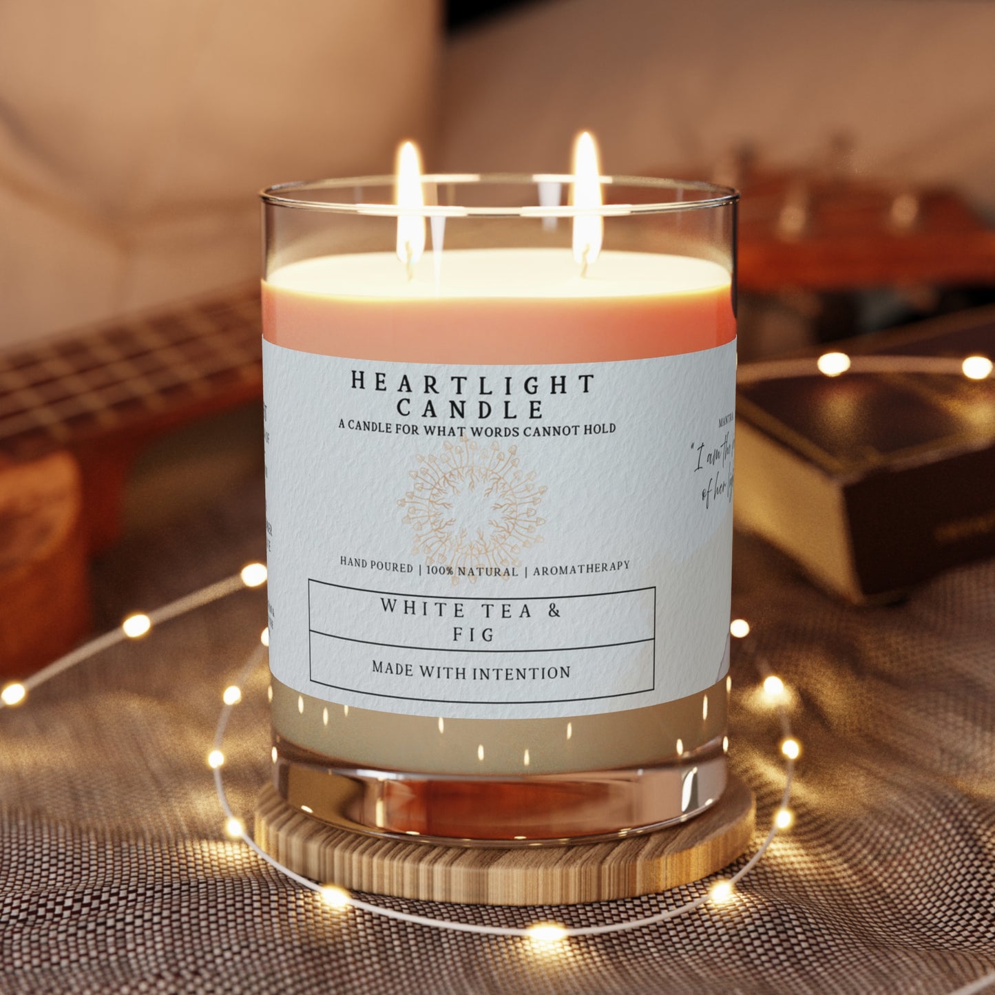 Heartlight Mother’s Legacy Scented Candle - 11oz Aromatherapy Candle for Relaxation and Intention