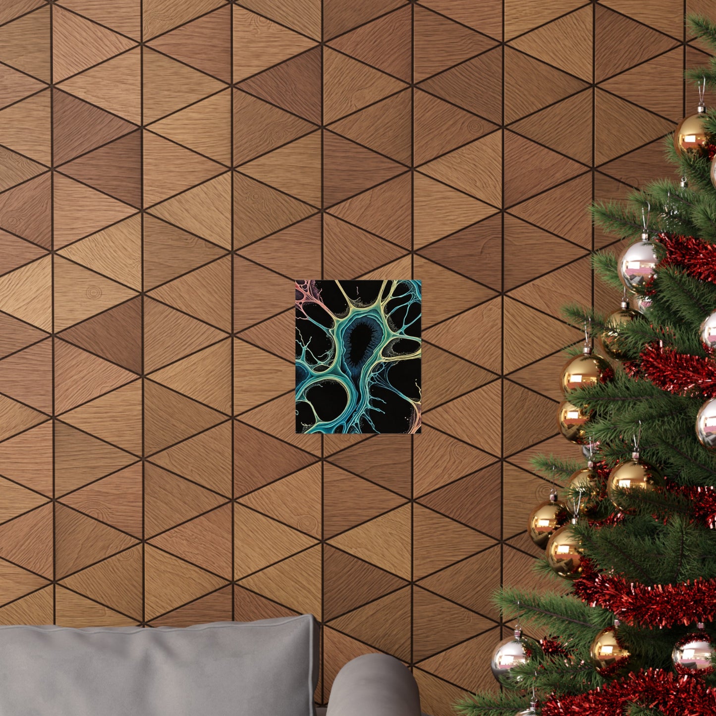 Radiant Ribosomes Matte Vertical Posters
