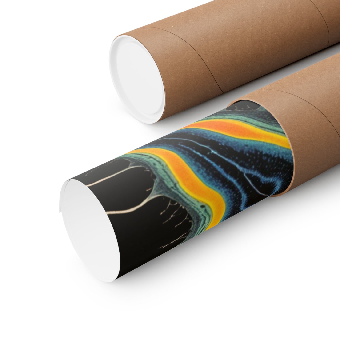Technicolor Tissues Matte Vertical Posters