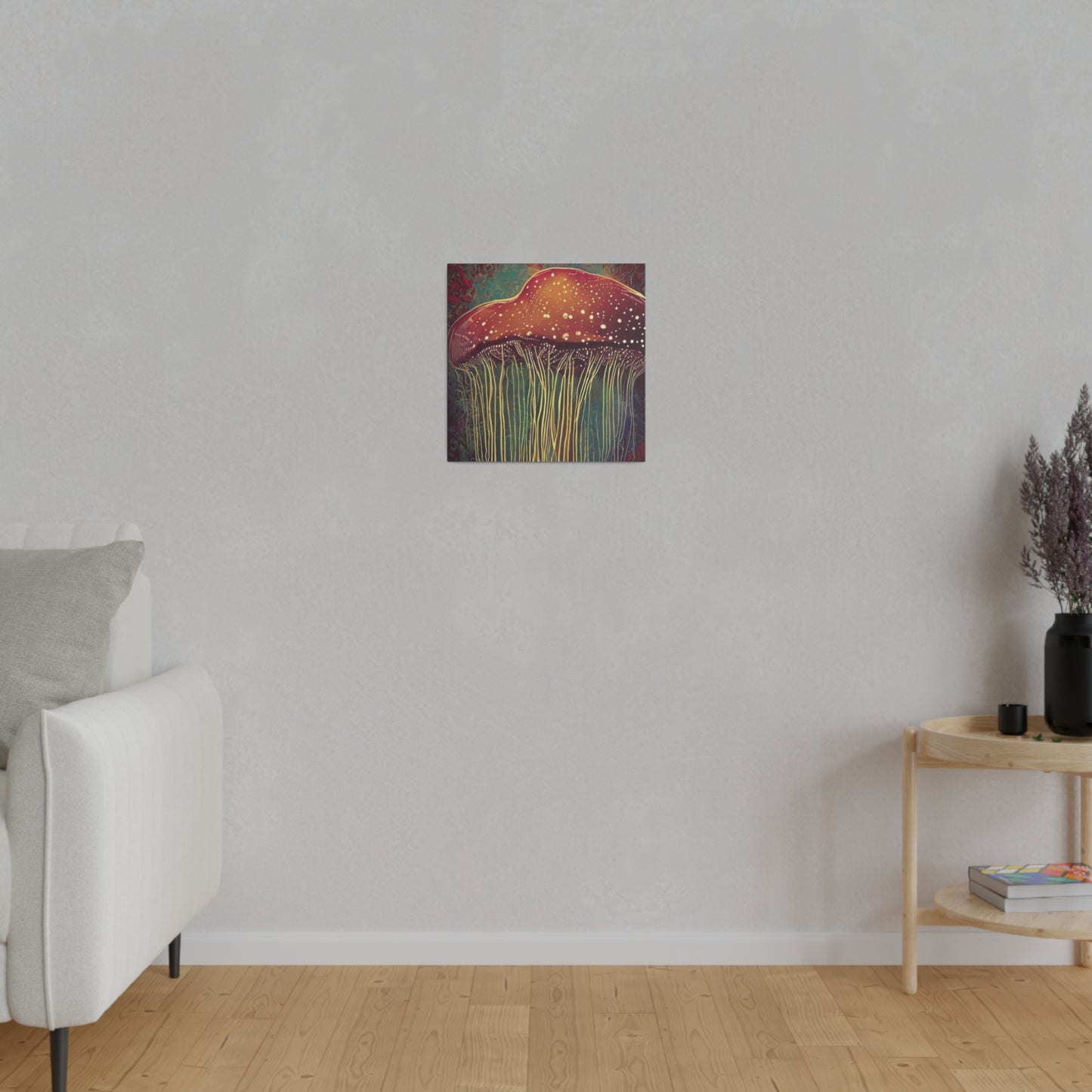 Organic Fungi Symphony Canvas Wall Art