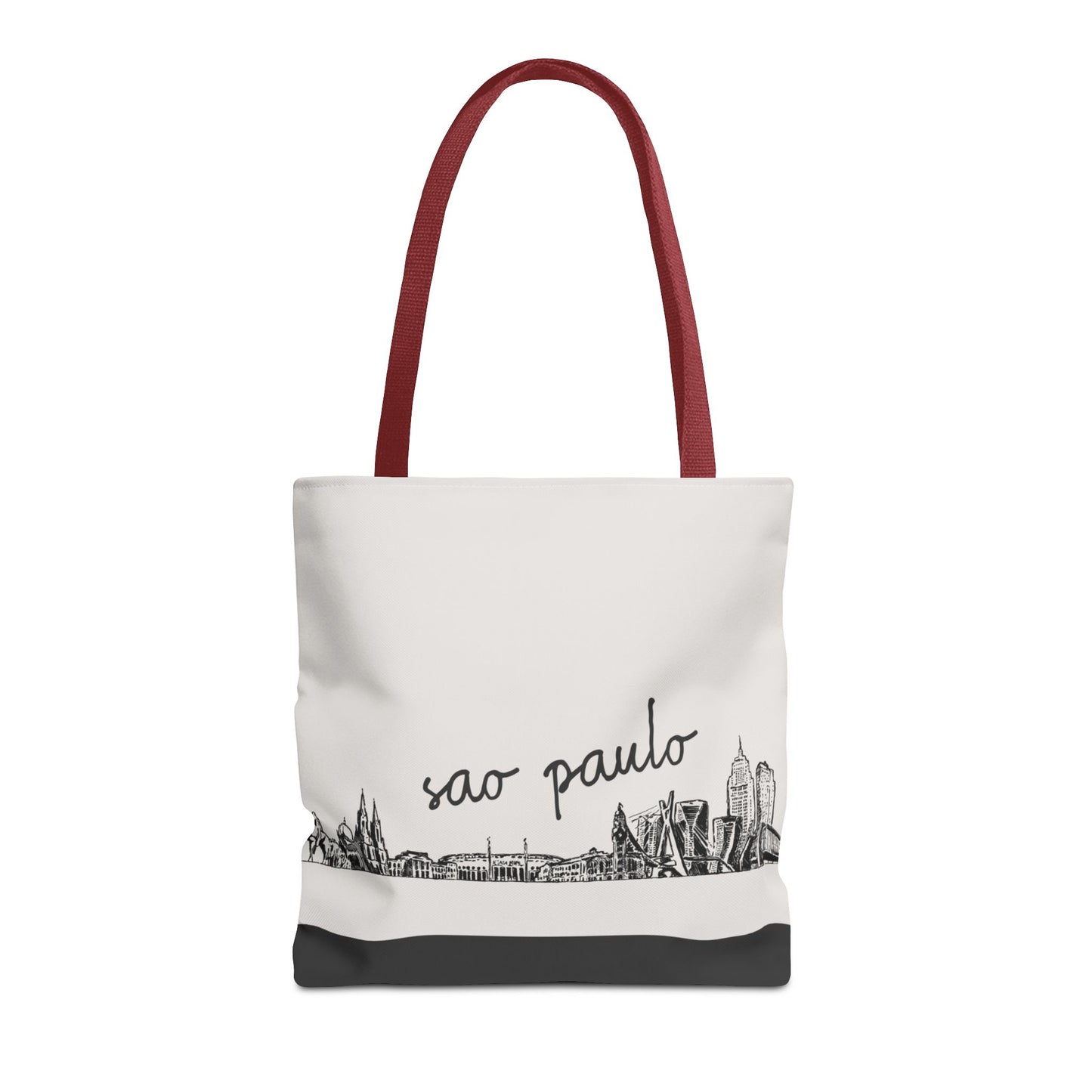 São Paulo Travel Tote Bag – Lightweight Wanderlight Tote, Skyline Design, Durable Everyday Adventure Bag