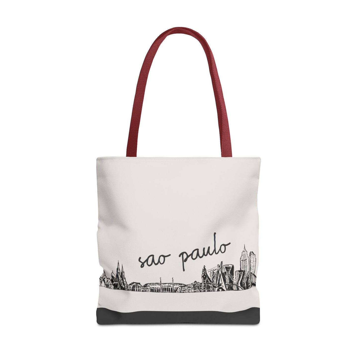 São Paulo Travel Tote Bag – Lightweight Wanderlight Tote, Skyline Design, Durable Everyday Adventure Bag