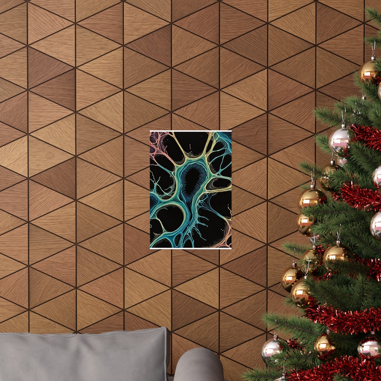 Radiant Ribosomes Matte Vertical Posters