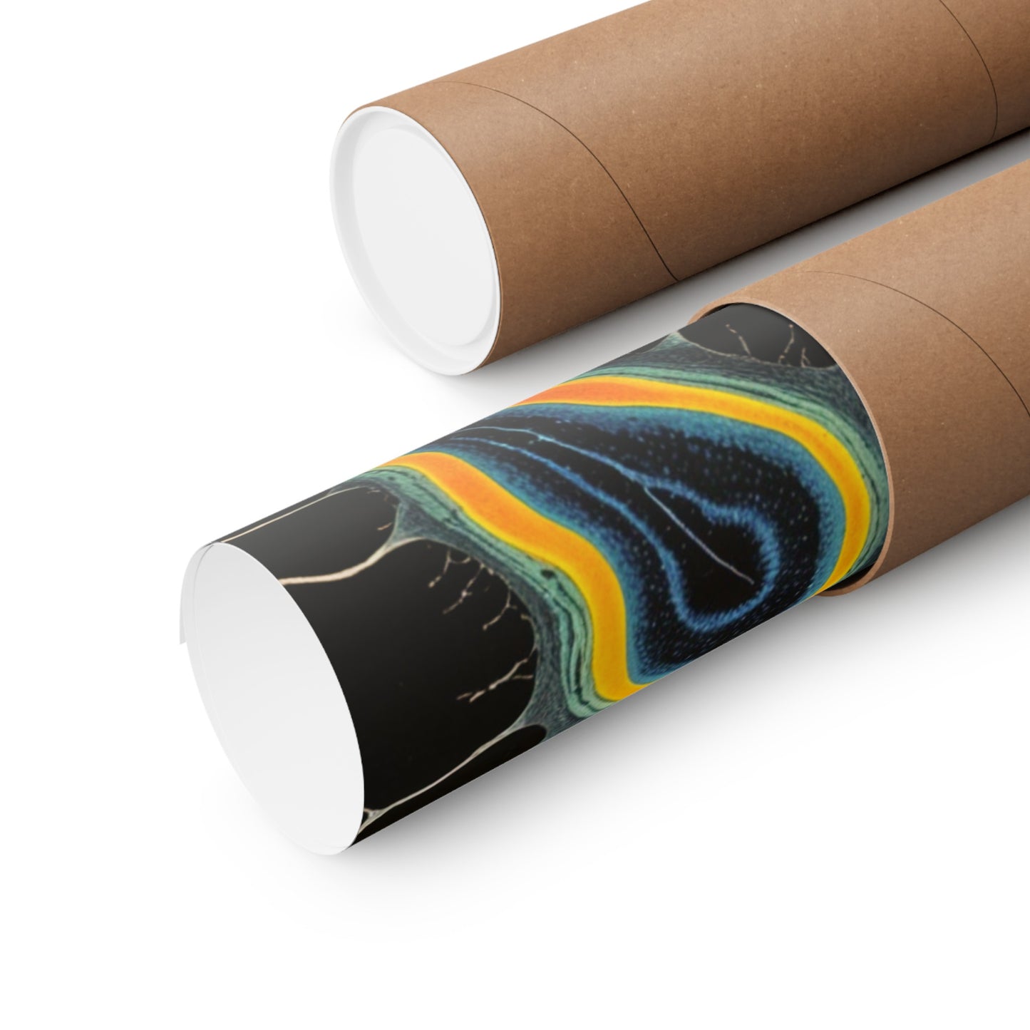 Technicolor Tissues Matte Vertical Posters