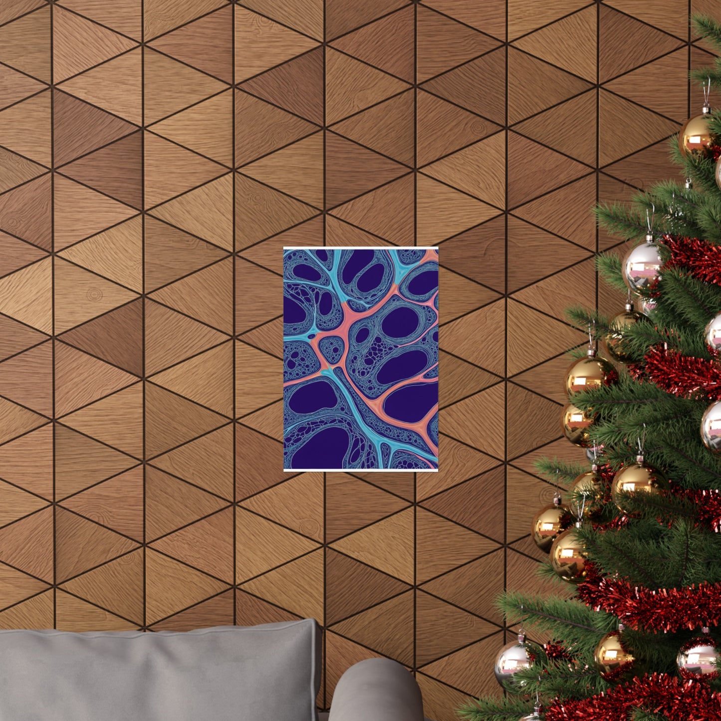Techno Tendons Matte Vertical Posters