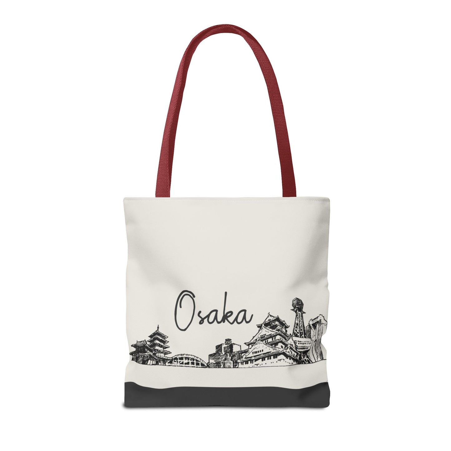 Osaka Travel Tote Bag – Lightweight Wanderlight Tote, Skyline Design, Durable Everyday Adventure Bag