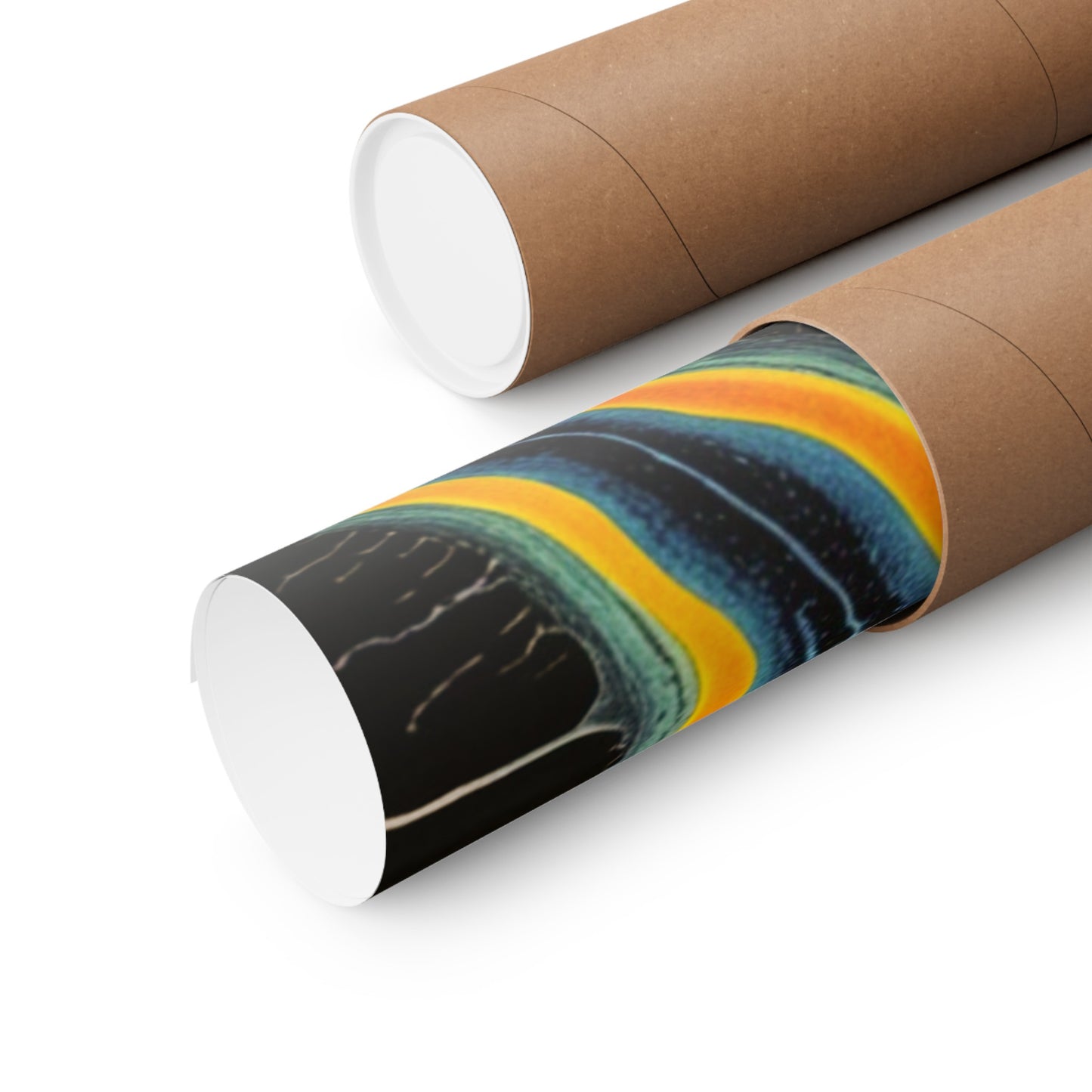 Technicolor Tissues Matte Vertical Posters