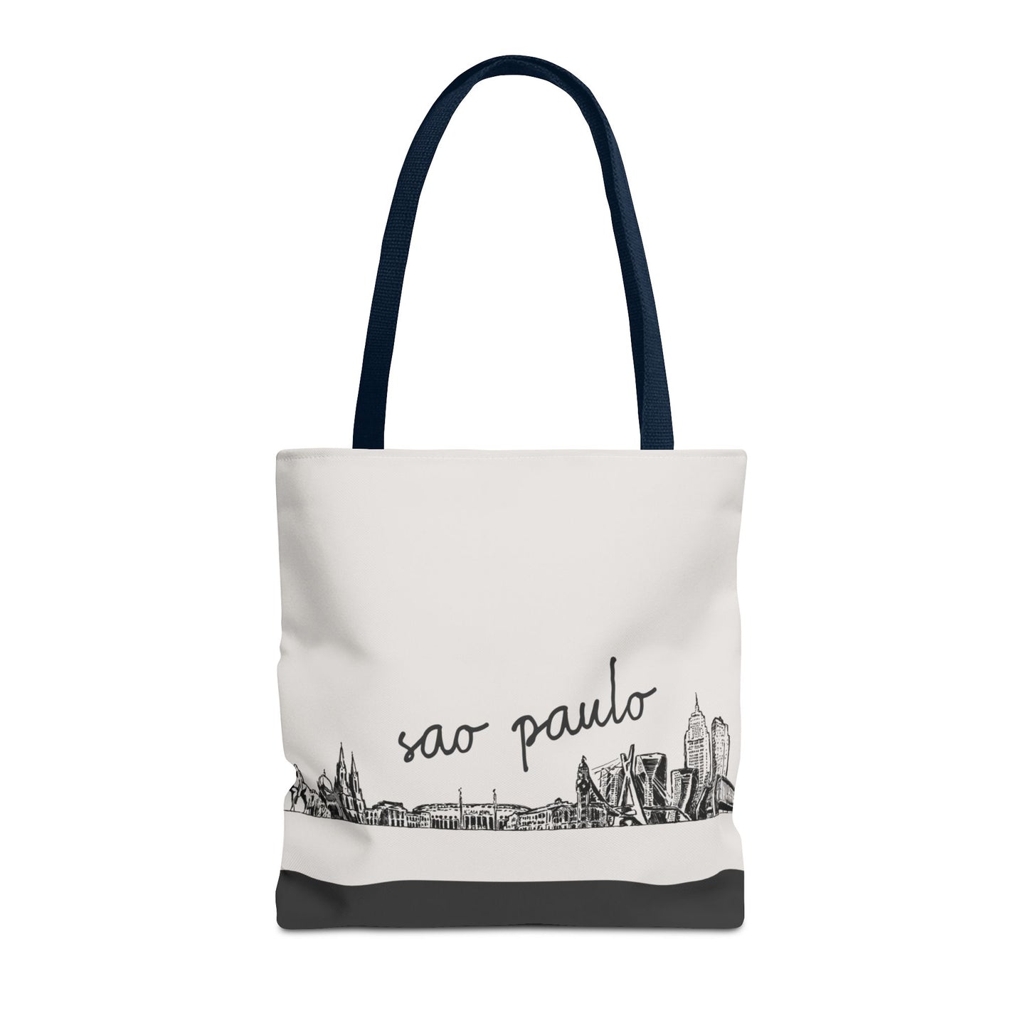 São Paulo Travel Tote Bag – Lightweight Wanderlight Tote, Skyline Design, Durable Everyday Adventure Bag