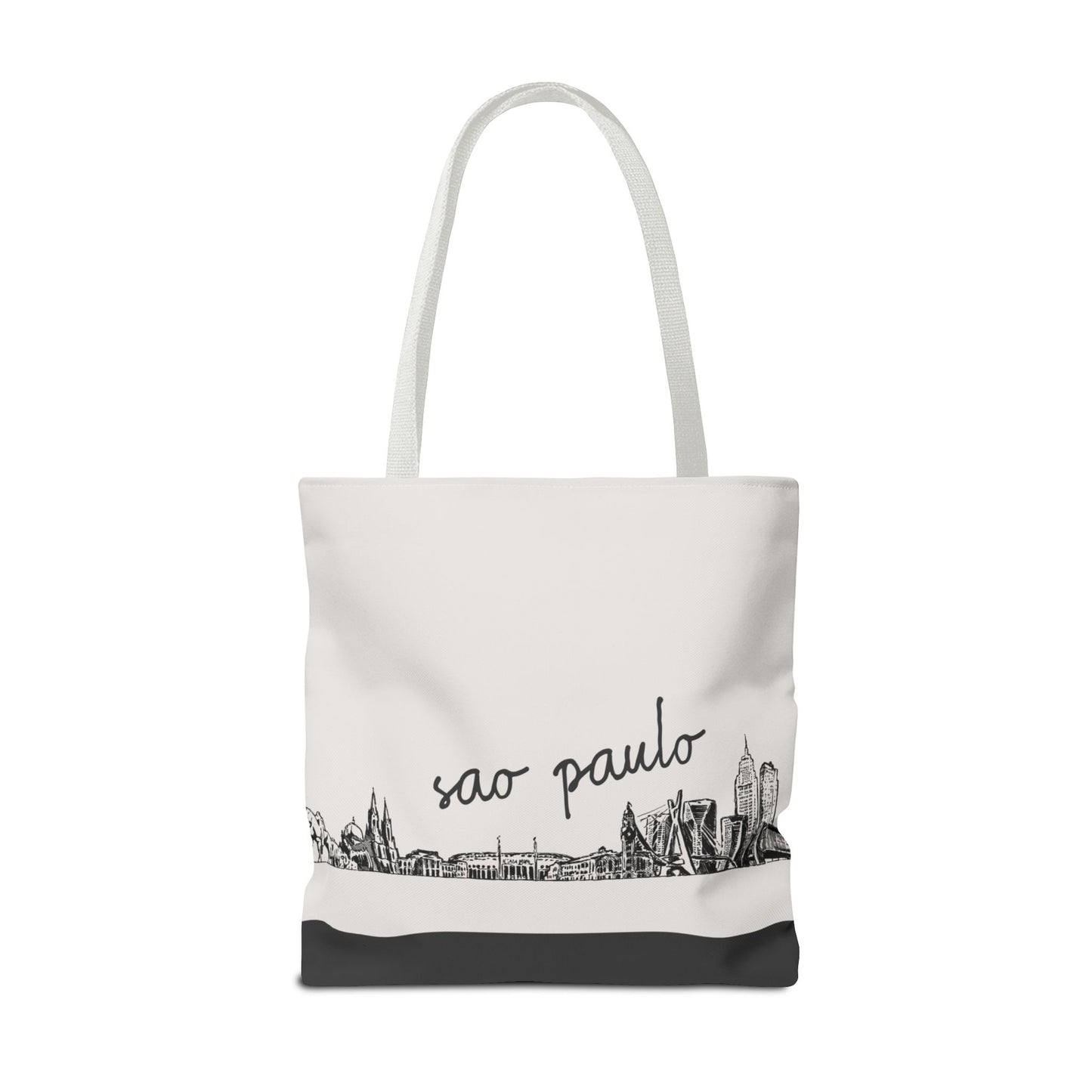 São Paulo Travel Tote Bag – Lightweight Wanderlight Tote, Skyline Design, Durable Everyday Adventure Bag