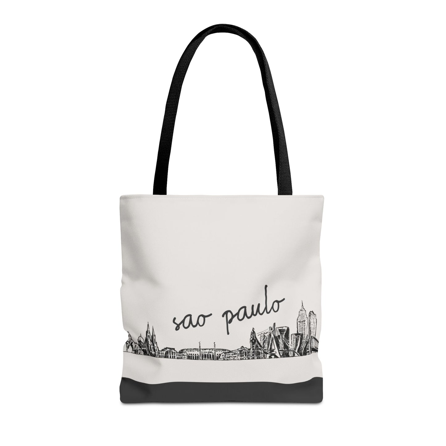 São Paulo Travel Tote Bag – Lightweight Wanderlight Tote, Skyline Design, Durable Everyday Adventure Bag