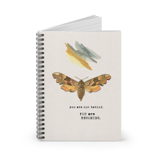 Becoming in Motion | Feminine Spiral Dream Journal for Growth