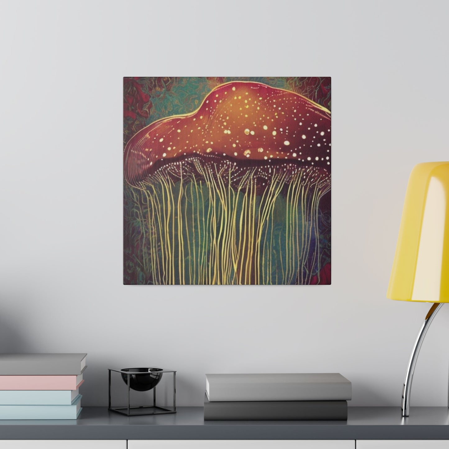 Organic Fungi Symphony Canvas Wall Art