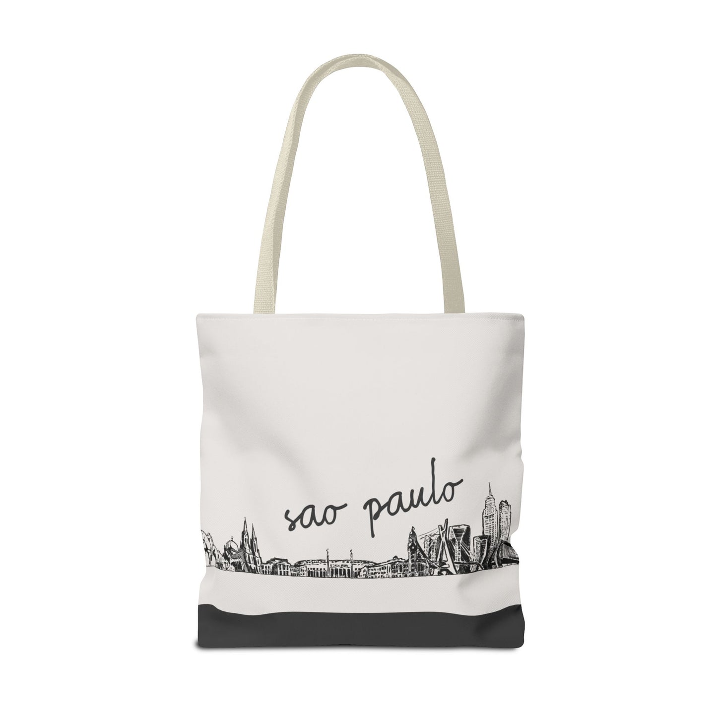 São Paulo Travel Tote Bag – Lightweight Wanderlight Tote, Skyline Design, Durable Everyday Adventure Bag