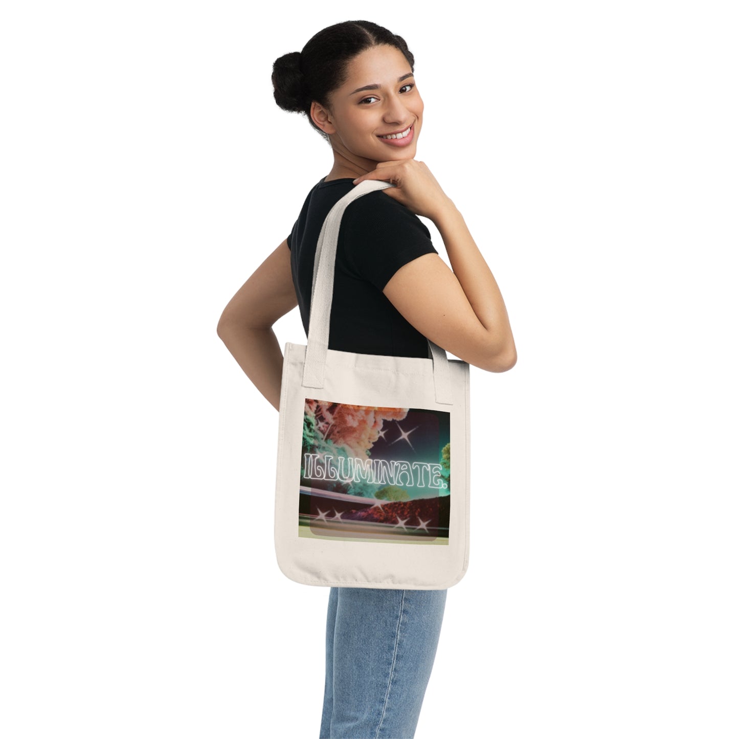 Illuminate: Empowerment Organic Canvas Tote Bag