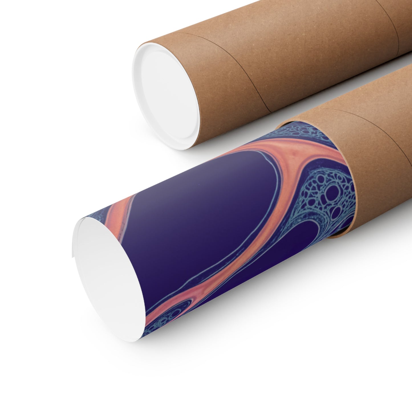 Techno Tendons Matte Vertical Posters