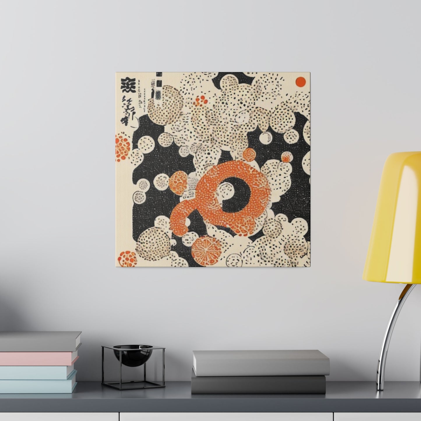 Japandi Retro Style Wall Art onMatte Canvas