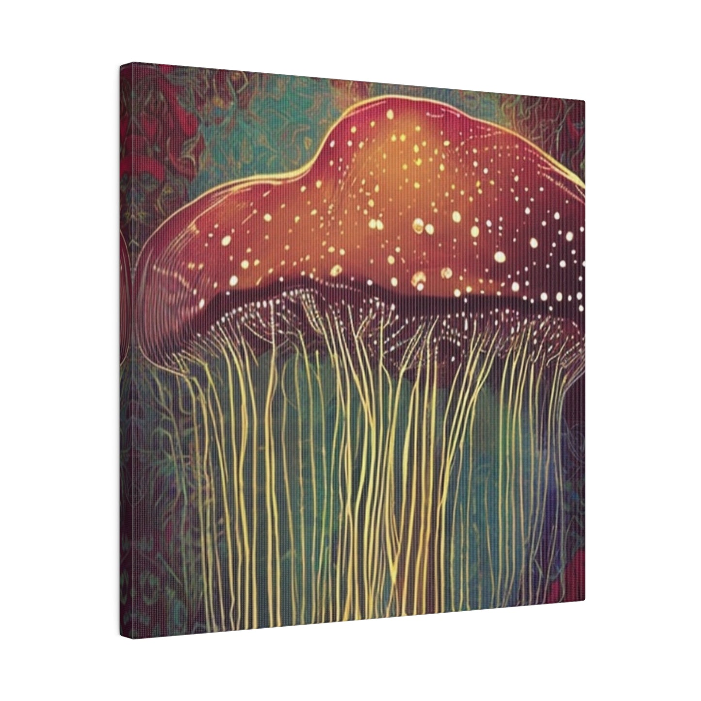 Organic Fungi Symphony Canvas Wall Art
