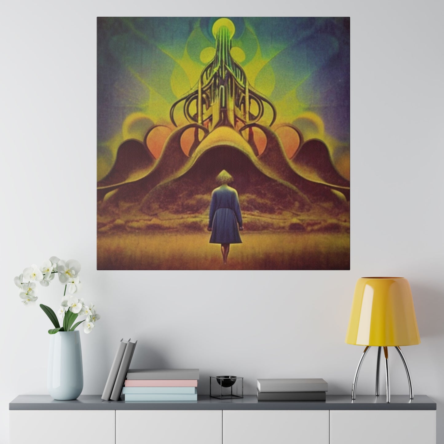Deliverance Retro Science Fiction Art House Film Wall Art Matte Canvas