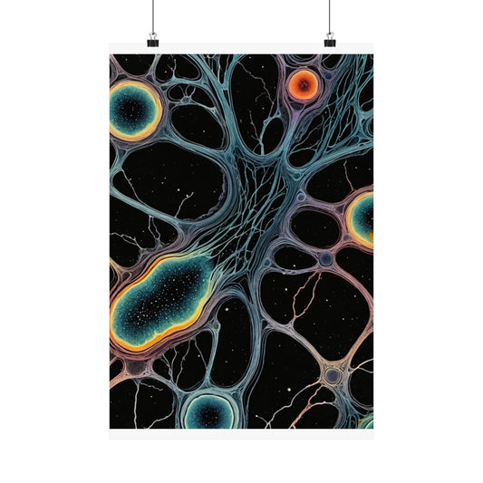 Hypnotic Histology Matte Vertical Posters