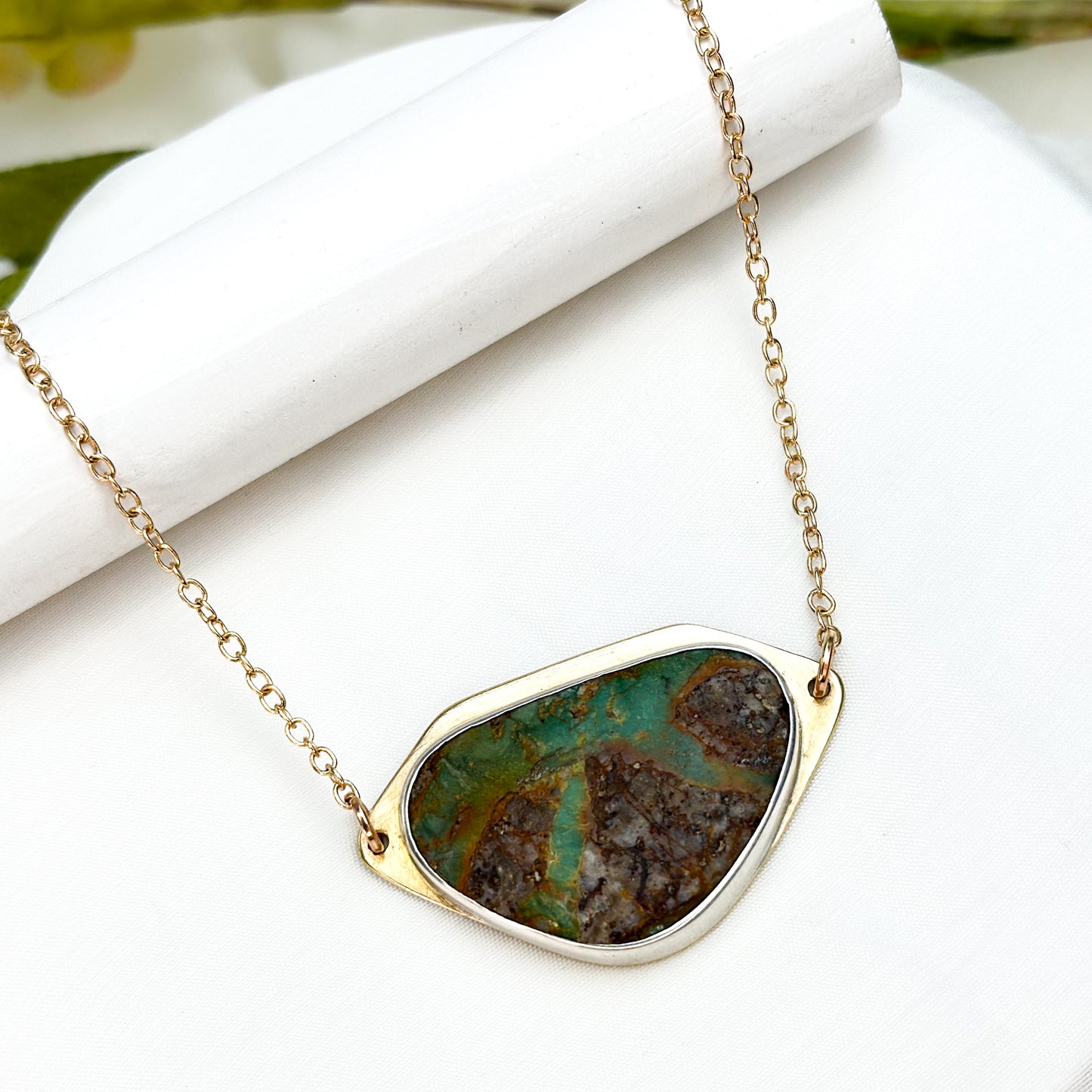 Verdant Horizon | Kingsman Turquoise Pendant Necklace