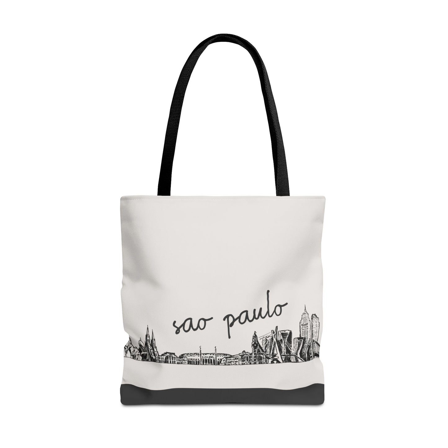 São Paulo Travel Tote Bag – Lightweight Wanderlight Tote, Skyline Design, Durable Everyday Adventure Bag