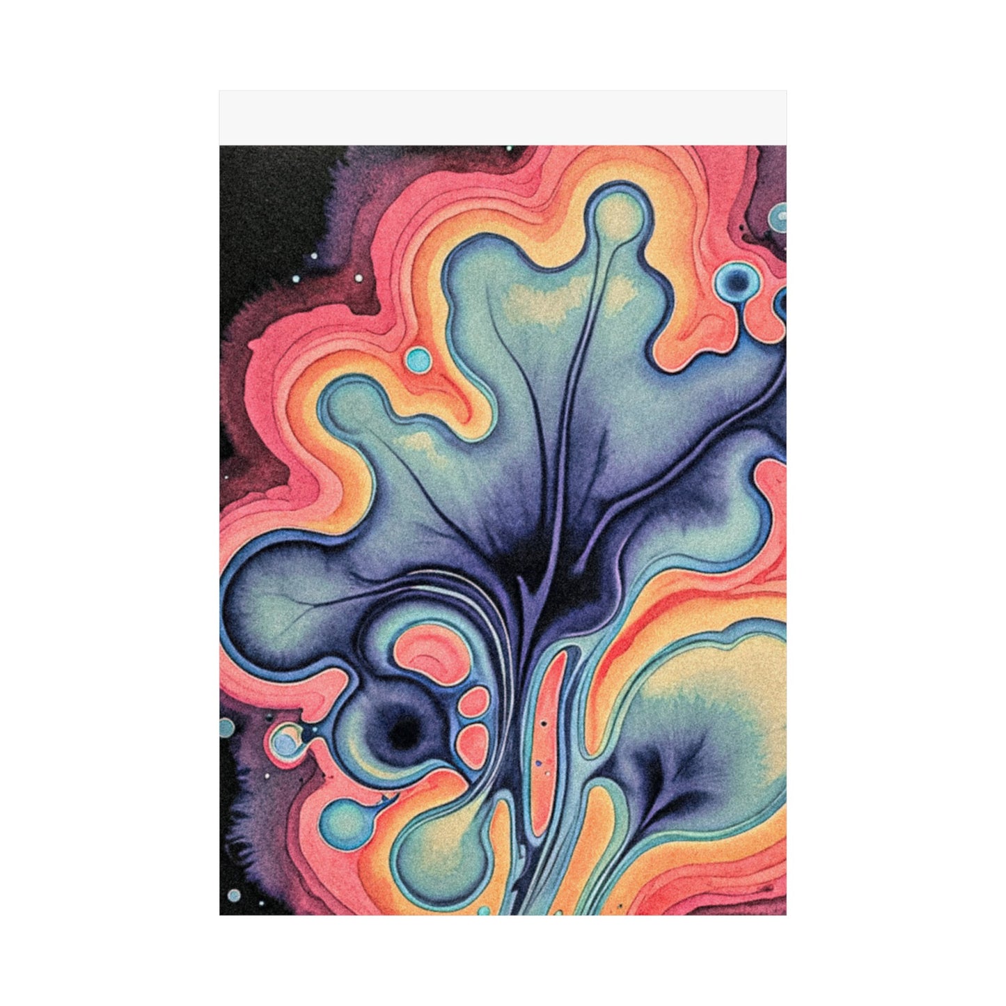 Bioluminescent Botany Matte Vertical Posters