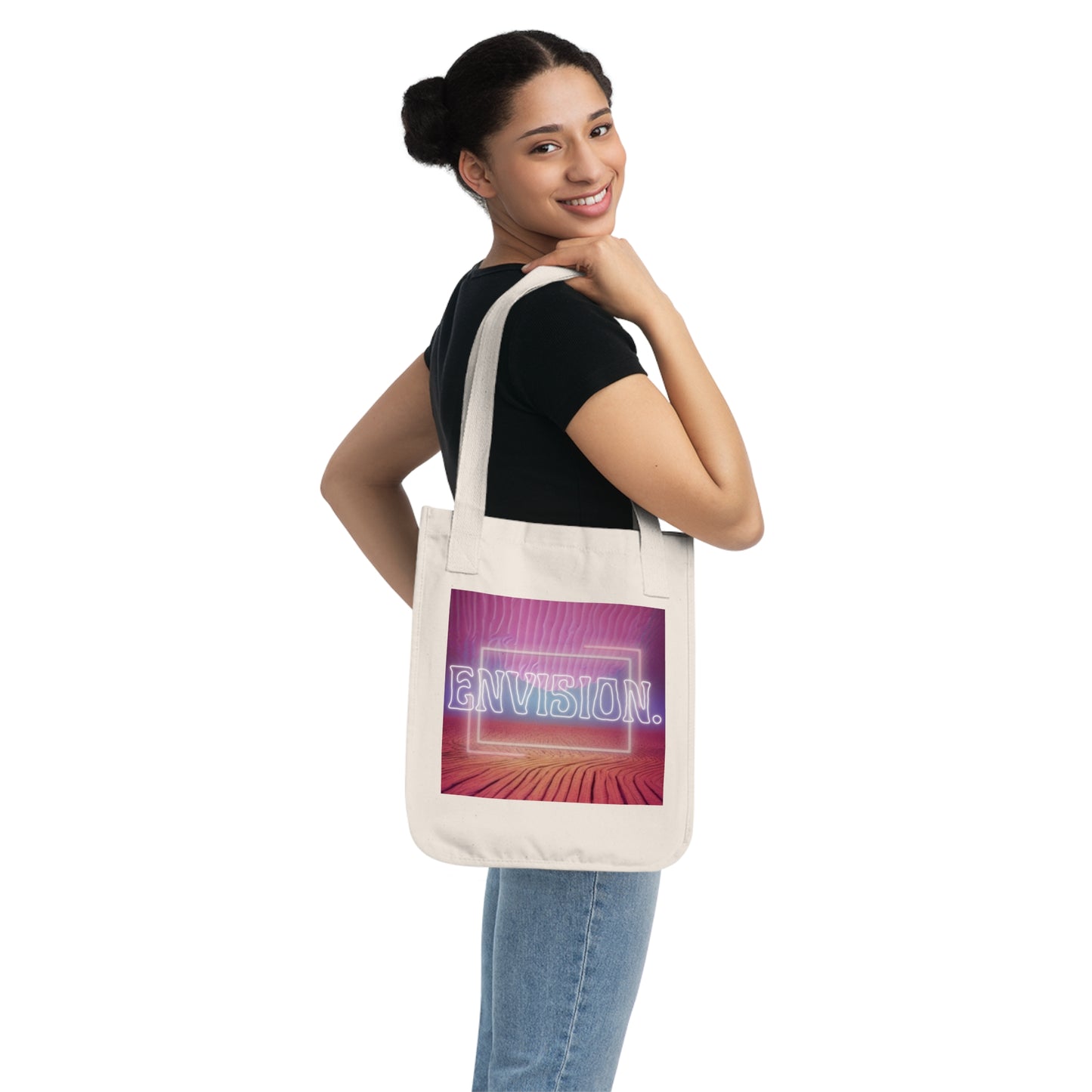 Elevate: Empowerment Organic Canvas Tote Bag