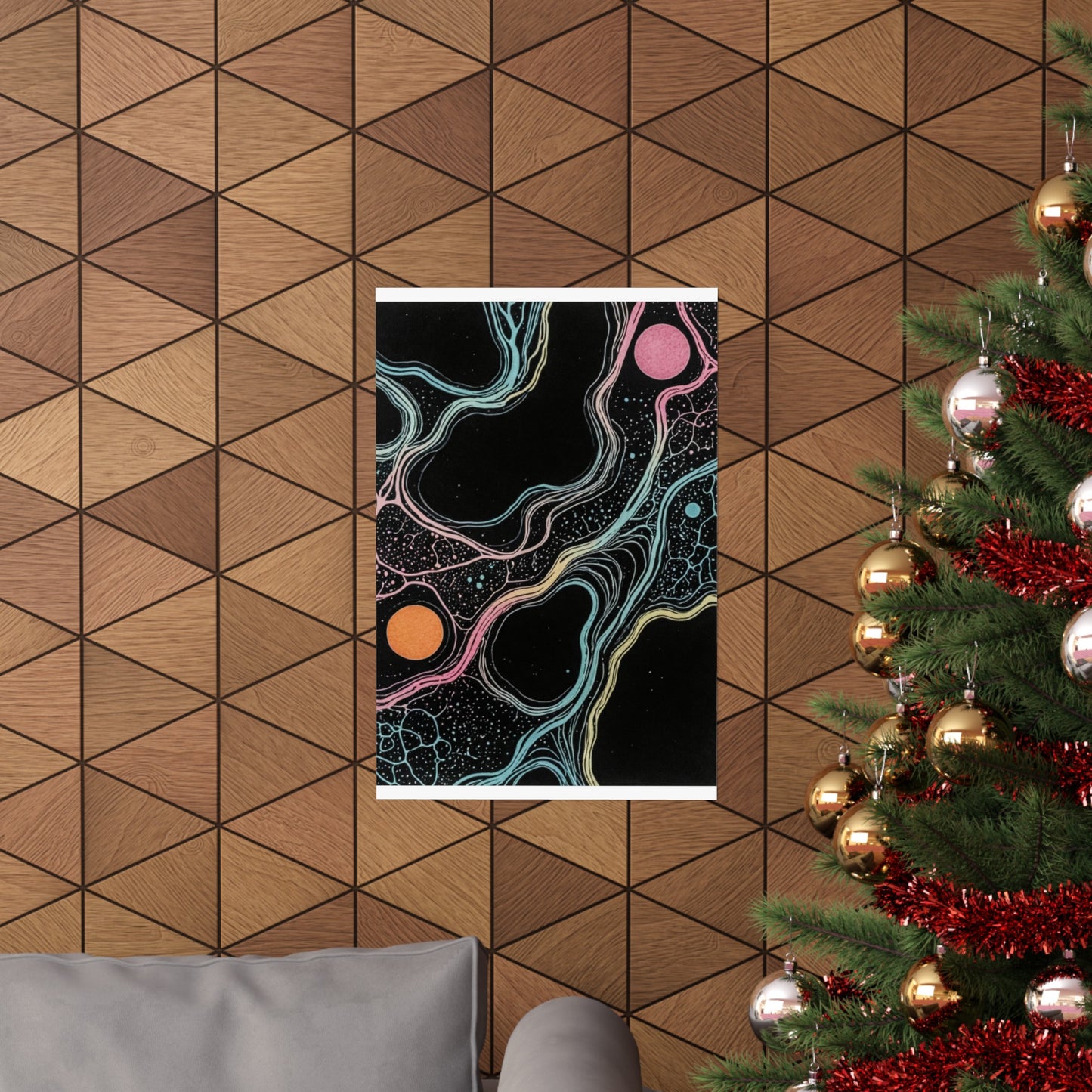 Psychedelic Protists Matte Vertical Posters