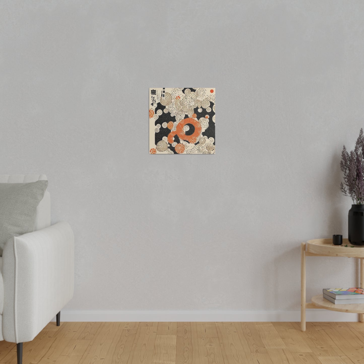 Japandi Retro Style Wall Art onMatte Canvas