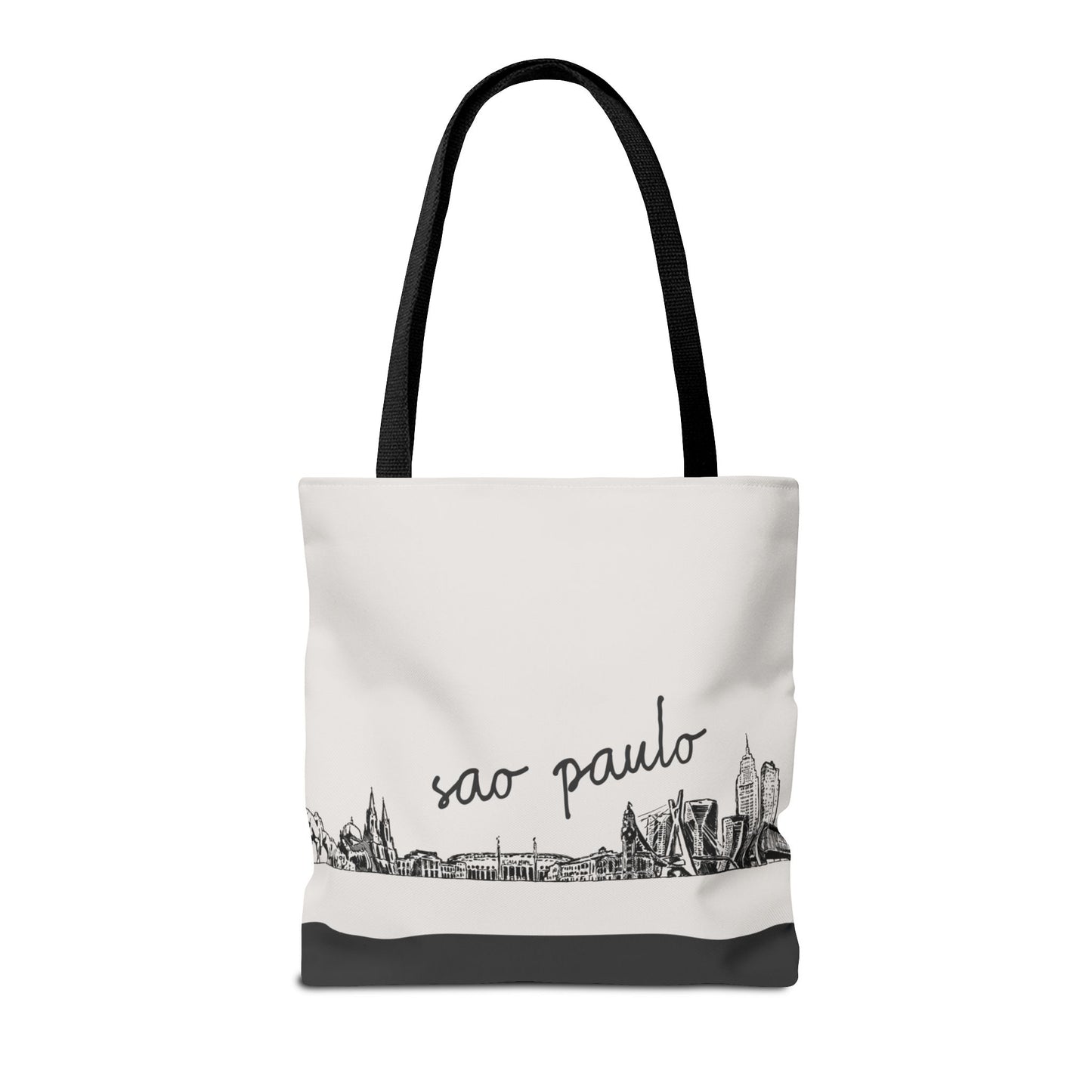 São Paulo Travel Tote Bag – Lightweight Wanderlight Tote, Skyline Design, Durable Everyday Adventure Bag