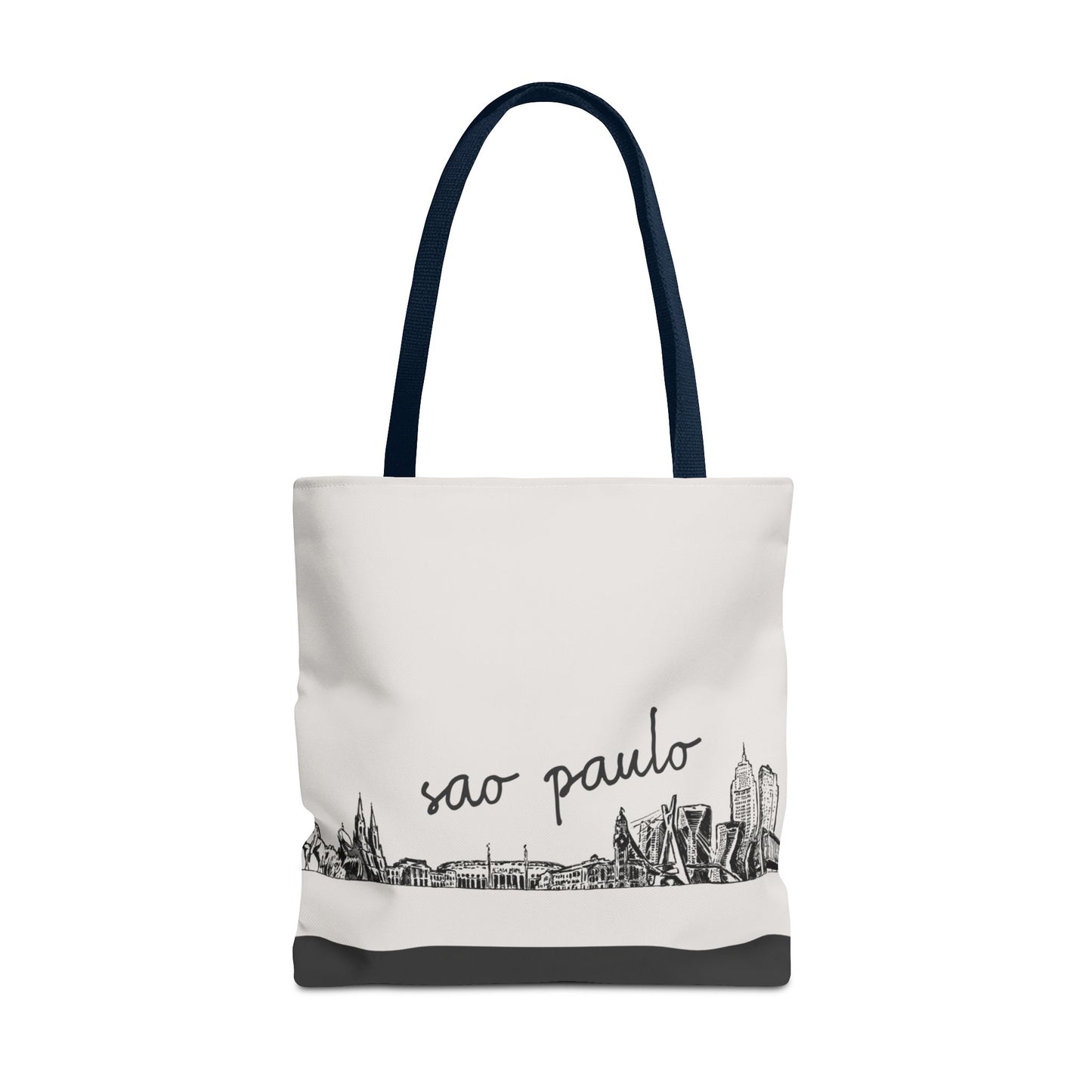 São Paulo Travel Tote Bag – Lightweight Wanderlight Tote, Skyline Design, Durable Everyday Adventure Bag
