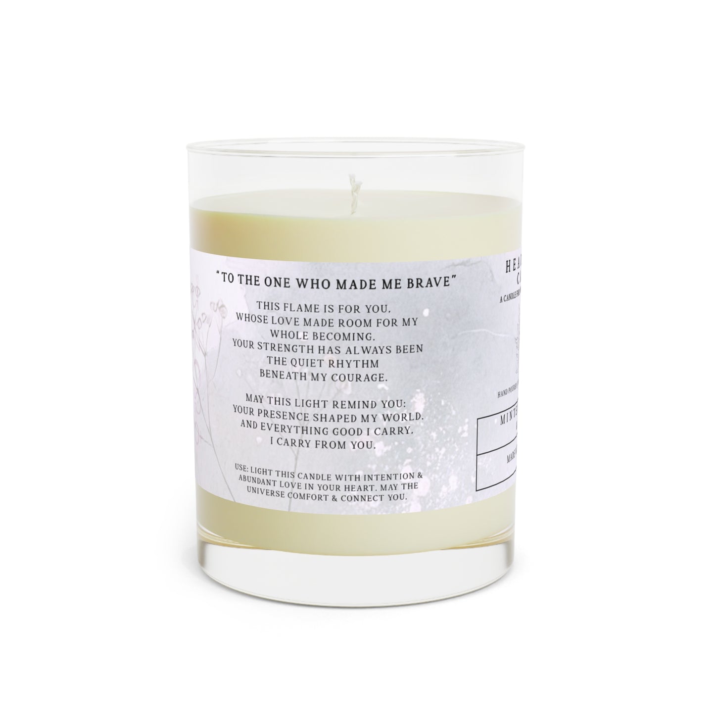 Mother Candle The Light We Share Aromatherapy Candle