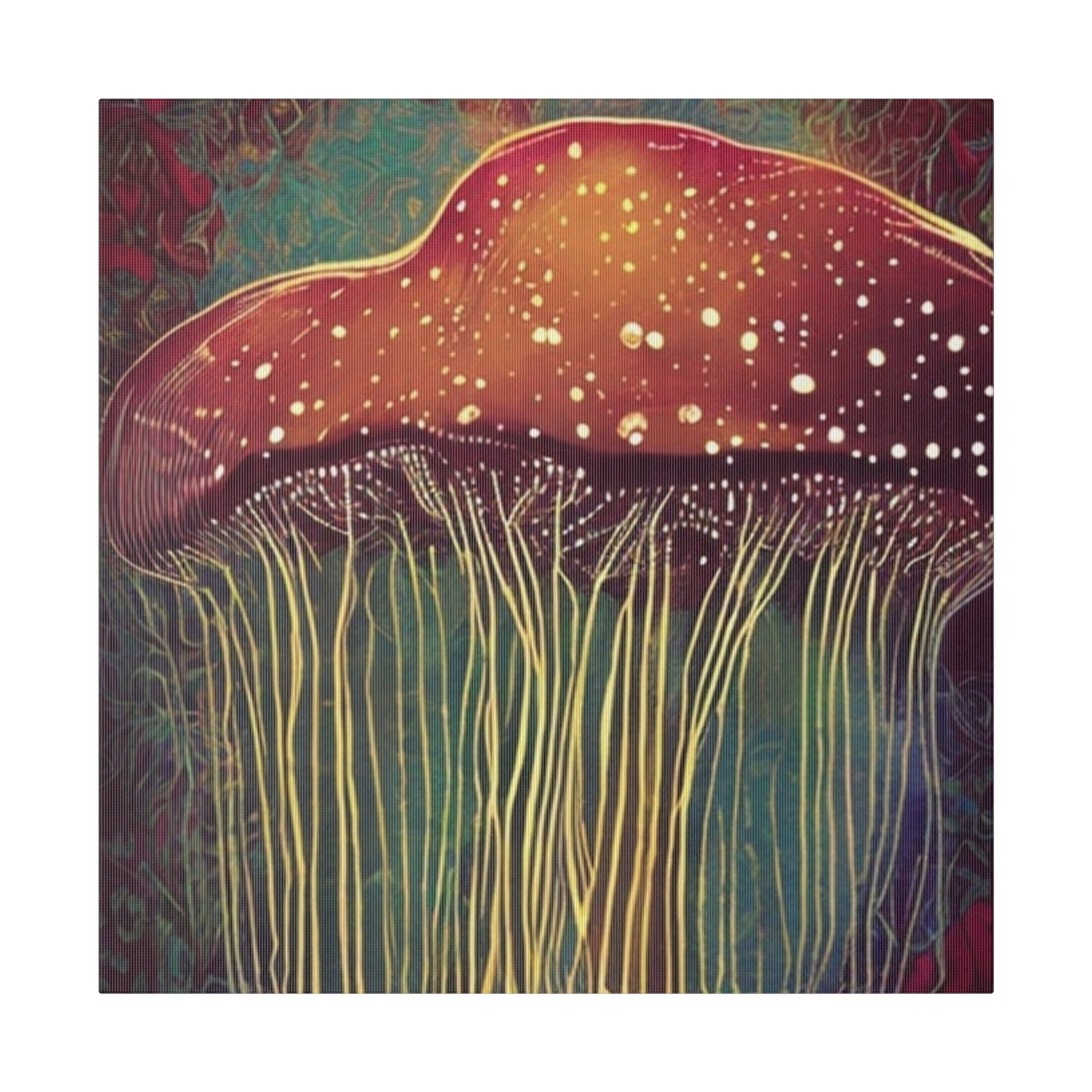 Organic Fungi Symphony Canvas Wall Art