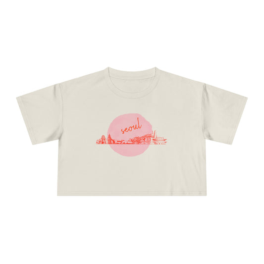 Seoul Destinations Unknown Funky Travel Tee – Soft Cotton Airport Outfit cropped Shirt for Wanderluster