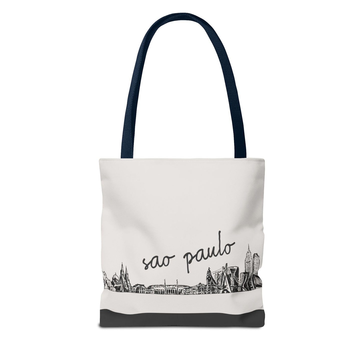 São Paulo Travel Tote Bag – Lightweight Wanderlight Tote, Skyline Design, Durable Everyday Adventure Bag