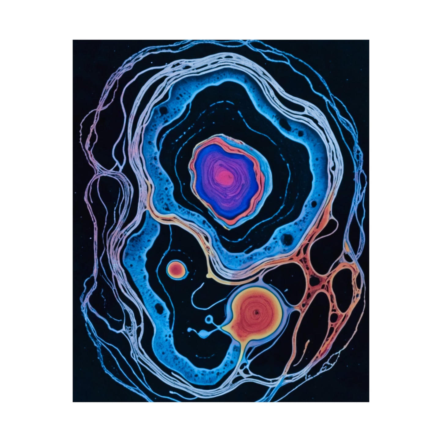 Quantum Quanta Matte Vertical Posters