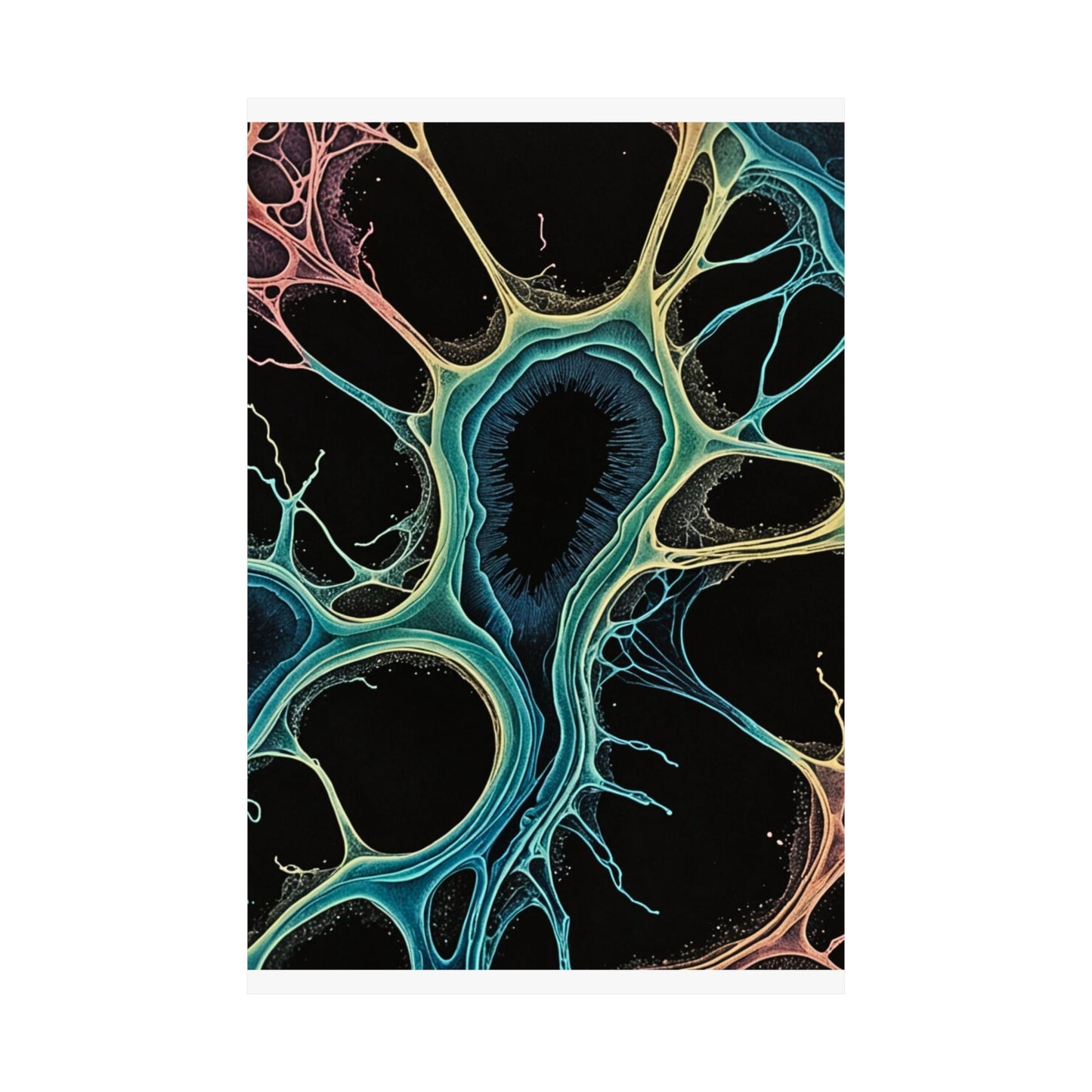 Radiant Ribosomes Matte Vertical Posters