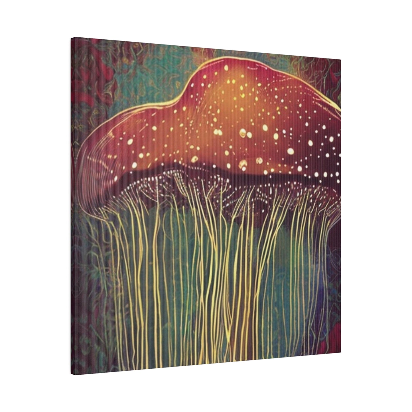 Organic Fungi Symphony Canvas Wall Art
