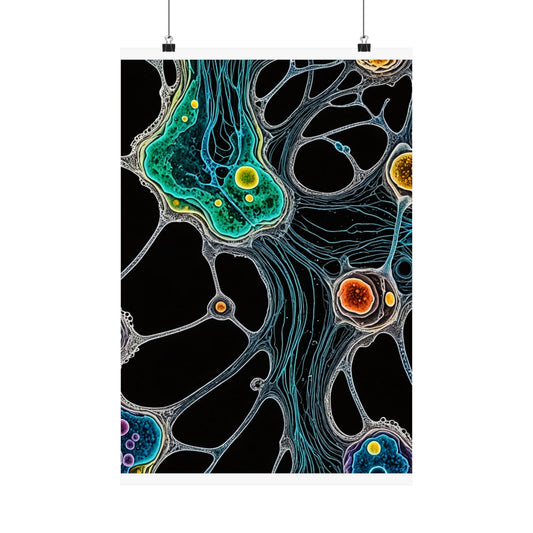Fluorescent Filaments Matte Vertical Posters