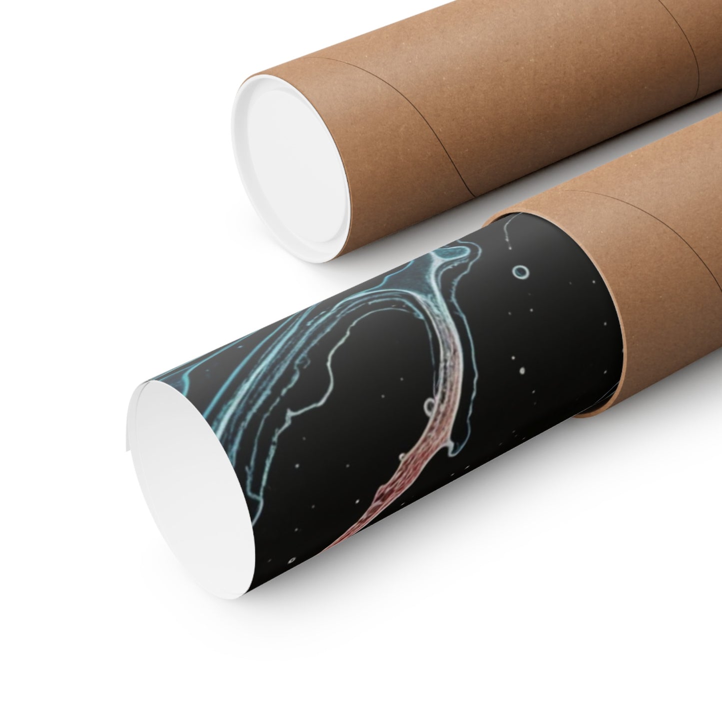Synaptic Spectrum Matte Vertical Posters