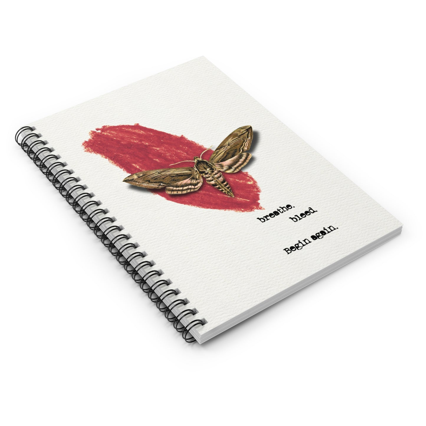 Breathe, Bleed, Begin | Empowerment Spiral Dream Journal